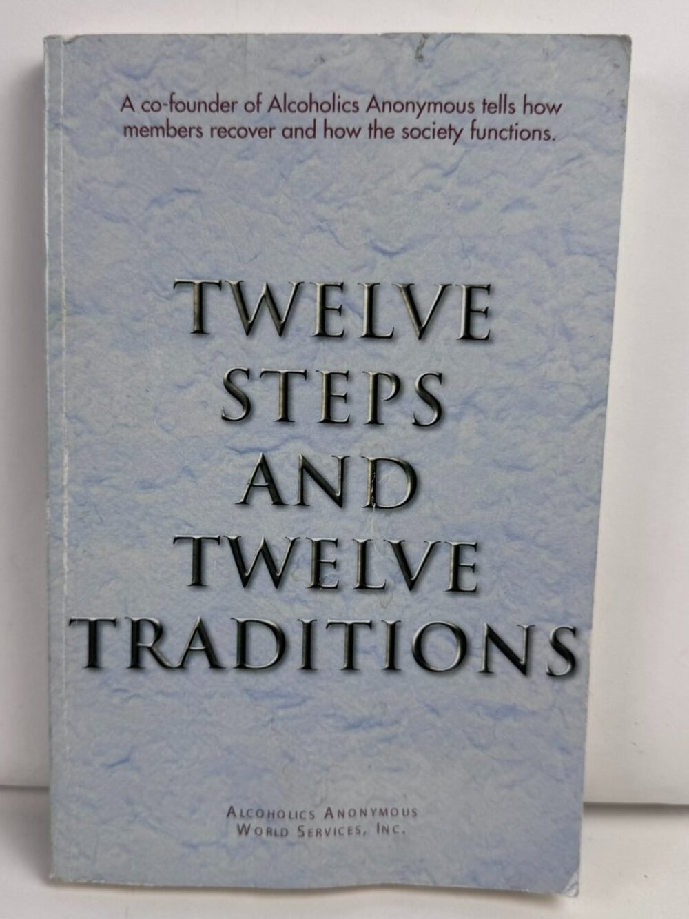 Twelve Steps and Twelve Traditions AA Paperback Book ISBN 9780916856298